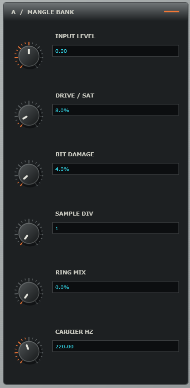 Neuroloom Mangle controls