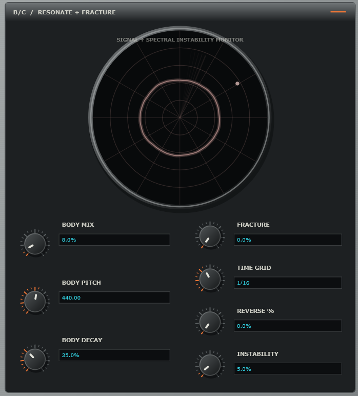 Neuroloom Resonator and Fracture controls with instability monitor